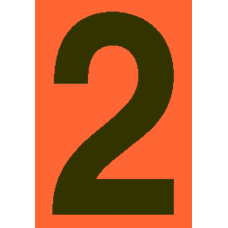 Kleebis "number 2"