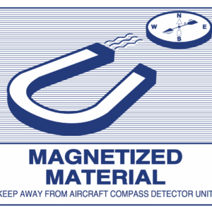 Kleebis "magnetiseeritud materjal"