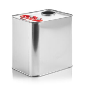 2.5L kandiline värvita metallkanister 42mm REL korgita