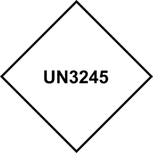 Kleebis "UN3245"