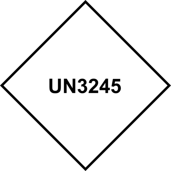 Kleebis "UN3245"